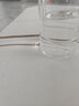 500ml雙層高硼硅耐高溫玻璃 透明耐熱防燙水杯帶蓋泡茶杯 銀色盛景鋼蓋千層特大杯 500ml 1只 曬單實(shí)拍圖