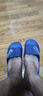 絢初拖鞋男士夏天外穿大碼防滑居家浴室洗澡軟底家用室內情侶涼拖鞋女 升級版動(dòng)感 藏青 42-43 (適合41-42碼穿) 曬單實(shí)拍圖