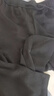 皮爾卡丹（pierre cardin）100抗皺提花桑蠶絲緞面長褲闊腿褲新款寬松直筒筒褲 黑色抗皺免熨燙*撤柜品質(zhì) L 90-115斤 曬單實拍圖