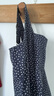 ABERCROMBIE & FITCH【優(yōu)雅小碎花】女裝25夏季新款田園修身赫本風連衣裙KI159-5697 海軍藍波點 XS 150/84A 短版 曬單實拍圖
