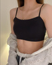 莫代爾隱形內(nèi)衣女粉底液抹胸?zé)o痕冰絲防走光2025新款胸罩文胸一體吊帶夏 粉底膚 【抹胸款】 M 80-110斤 曬單實拍圖