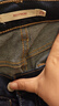 Levi's李維斯女士休閑直筒修身美式懷舊復(fù)古煙管褲藍色窄腳牛仔褲 藍色1 24 (27) 曬單實拍圖