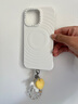 CASETIFY【全新上市】掛鏈鑰匙圈 銀白珍珠/金屬蝴蝶結(jié) 適用于部分手機(jī)殼 手機(jī)飾品/掛鏈掛件/手機(jī)配件 銀白珠飾 曬單實(shí)拍圖