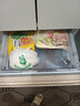 美菱（MeiLing）小確杏401升法式冰箱小戶型家用底部散熱60cm超薄窄門嵌入式一級風(fēng)冷無霜國家補(bǔ)貼BCD-401WFP9CZX 曬單實(shí)拍圖