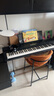 雅馬哈（YAMAHA）PSR-EW320 電子琴76鍵 EW310升級款便攜式智能鍵盤(pán)+Z架禮包 曬單實(shí)拍圖