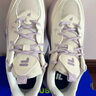FILA 斐樂官方女鞋F(xiàn)LUID 5貓爪休閑鞋時尚復(fù)古運(yùn)動鞋女鞋 奶白/浪漫紫-GO 36.5 曬單實拍圖
