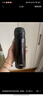 膳魔師（THERMOS）保溫杯500ml男女士?jī)和悠呦η槿斯?jié)教師節(jié)禮物JNL-502黑色 曬單實(shí)拍圖
