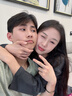 ALLOVE情侶戒指男女求婚銀對(duì)戒表白首飾七夕情人節(jié)禮物送女朋友老婆生日 曬單實(shí)拍圖