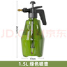 初工噴壺澆花水壺噴霧器噴水壺氣壓式灑水噴壺 墨綠1.5L 曬單實拍圖