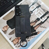 適用三星zfold6手機殼折疊屏Galaxyzfold5/4新款皮革腕帶w24指環(huán) 【優(yōu)雅黑】腕帶支架金屬指環(huán) 三星Galaxy Z Fold 6 曬單實拍圖