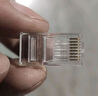 萬級(jí)（OFNPFTTH）水晶頭超五類 RJ45網(wǎng)線接頭8芯網(wǎng)絡(luò)連接器50個(gè)/裝 Cat5e非屏蔽水晶頭 WJ-15112 曬單實(shí)拍圖