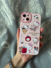素洛適用蘋(píng)果16promax手機(jī)殼新款hellokitty貓咪粉色iPhone15pro春天可愛(ài)時(shí)尚14少女心13硅膠潮 【甜心kttiy貓-粉】硅膠軟殼鏡頭保護(hù) iPhone 13 曬單實(shí)拍圖