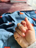 DRAGBOLL鉑金對(duì)戒PT950情侶對(duì)戒純銀母親節(jié)戒指女戒指男送女友生日禮物 奢華款-芯語(yǔ)女戒【定制7個(gè)工作日】 曬單實(shí)拍圖