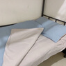 南極人學(xué)生宿舍床上六件套被褥全套一整套帶床墊被子被芯枕頭褥子三件套 月光霧藍(lán)【一站式購(gòu)齊套裝】 五件套【三件套+3斤被芯+枕芯】 曬單實(shí)拍圖