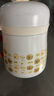 恩爾美（nRMEi）迷你燜燒杯316不銹鋼嬰兒燜燒壺小型悶燒杯保溫飯盒桶燜煮粥湯杯 奶昔白【配餐具+保溫袋】 600ml 曬單實(shí)拍圖
