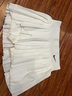 耐克（NIKE）女子短裙夏季速干褶裥網(wǎng)球運動半身裙不對稱百褶裙(含打底) DR6850-100 M 曬單實拍圖