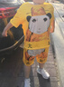 oein 龍圖衣服龍袍睡衣皇上大膽搞笑衣服宿舍惡搞套裝薄款沙灘短袖褲 【XL/120-135斤】大膽龍圖套裝 男女同款(上衣+短褲）兩件套 曬單實(shí)拍圖