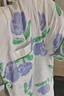 古今（GUJIN）送媽媽中老年睡衣女夏季棉綢短袖長(zhǎng)褲薄款涼感大碼寬松外穿家居服 曬單實(shí)拍圖