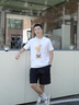 浩術(shù)短袖t恤男2025夏季圓領(lǐng)港風(fēng)潮牌ins半袖寬松潮流百搭上衣服男裝 T2721白色+T2720杏色【2件裝】 XL 【建議120-135斤】 曬單實拍圖