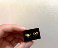 周大生黃金耳飾女足金蝴蝶結計價耳釘送女友生日禮物1.17g 曬單實拍圖