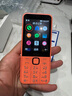 諾基亞（NOKIA）220 4G 移動(dòng)聯(lián)通電信全網(wǎng)通 2.8英寸雙卡雙待 直板按鍵手機 老人老年手機 學(xué)生手機 橘色 曬單實(shí)拍圖