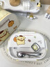 優(yōu)倫美三麗鷗飯盒專用316食品級學(xué)生餐盤不銹鋼上學(xué)專用上班族餐盒保溫 凱蒂貓【四格】帶餐具+湯碗+保溫袋 正品授權(quán) 曬單實拍圖
