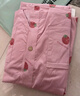 抱抱棉女士睡衣女三件套2025新款甜美可外穿短袖短褲長(cháng)褲家居服粉色XL 曬單實(shí)拍圖