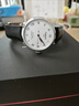 天梭（TISSOT）力洛克機(jī)械男表瑞表 白盤(pán)黑色皮帶 曬單實(shí)拍圖