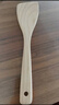 唐宗筷 櫸木方鏟約33cm 無漆無蠟原木實(shí)木炒菜鏟可煎可炒C5022 曬單實(shí)拍圖