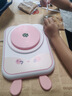 貝初眾兒童玩具女孩陶藝機(jī)8-12歲diy手工制作7-14生日禮物小學(xué)生益智十 萌兔【2檔調(diào)速+2陶泥+6顏料】 高檔實(shí)用泥六一1-3-11【精美禮盒裝】 曬單實(shí)拍圖