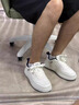 SENMA森馬男鞋夏季2025新款透氣百搭休閑高級(jí)感板鞋男士輕奢運(yùn)動(dòng)厚底小白鞋 安哥拉紅 （基礎(chǔ)款） 43 曬單實(shí)拍圖