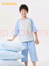 巴拉巴拉兒童睡衣套裝春夏薄款空調服男女童家居服小童中大童208224171206 曬單實拍圖