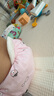 Babyprints尿布兜嬰兒隔尿褲透氣防水防側(cè)漏可洗按扣款粉色3條裝小碼 曬單實(shí)拍圖