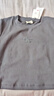 Calvin KleinJeans春夏女士休閑通勤簡約ck羅紋微彈重磅圓領(lǐng)短袖T恤J224948 BAN-石墨灰 M 曬單實拍圖