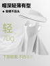 目丸防曬面罩女夏季遮全臉?lè )雷贤饩€(xiàn)騎行護頸遮陽(yáng)帽子一體無(wú)痕冰絲口罩 海巖灰—護頸長(cháng)款（禮盒二合一） 【帽子面罩一體 / 可拆分佩戴】 曬單實(shí)拍圖