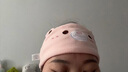 oein 月子發(fā)帶夏季薄款孕婦頭帶月子帽夏天空調(diào)房產(chǎn)婦大頭圍產(chǎn)后外出 米白+粉色-適用頭圍（52-60cm） 曬單實(shí)拍圖