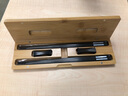 NEWREA新銳 烏木貝殼片筷子 2雙2架餐具禮品套裝 曬單實拍圖