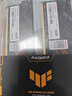 阿斯加特（Asgard）32GB(16GBx2) DDR4 3600 臺(tái)式機(jī)內(nèi)存條 金倫加&TUF聯(lián)名款 馬甲條 海力士CJR CL18 黑橙甲 曬單實(shí)拍圖