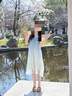 百麗（Belle）張凌赫推薦生巧吐司2代勃肯鞋女25夏新款魔術(shù)貼拖鞋D5Z1DBT5 棕色【周雨彤同款】 （2.0升級） 38 (240mm) 曬單實拍圖