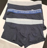 Calvin Klein內(nèi)衣【七夕禮物】男士三條裝ck輕薄高彈低腰防夾臀內(nèi)褲男NP2752O 0NJ-太空黑/星空灰/大理石灰 3條 L 曬單實(shí)拍圖