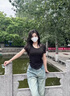 嫻柔2025新款黑色莫代爾t恤女短袖修身薄款冰絲低領(lǐng)大領(lǐng)口緊身上衣 黑色【莫代爾-圓領(lǐng)】 M 建議 (90-100斤) 曬單實(shí)拍圖