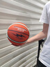 JCZS德國品質(zhì)靜音籃球兒童無(wú)聲7號球5號訓練室內不掉渣成人家用 【籃筐組合套餐】七號橙色火焰球+籃球框 其他 曬單實(shí)拍圖