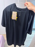 耐克NIKE男子春夏圓領(lǐng)短袖T恤 舒適透氣 時(shí)尚簡(jiǎn)約HV5204-010黑色L 曬單實(shí)拍圖