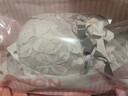 維多利亞的優(yōu)雅新款蕾絲內(nèi)衣女文胸套裝文胸無鋼圈少女小胸聚攏收副乳透氣奶罩胸 煙紫色套裝( 套裝) 80B =36B 曬單實拍圖