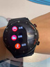 華為機（HUAWEl）適用高精度無(wú)創(chuàng  )血糖血壓監測儀智能手表男女士心電圖心率運動(dòng)手表量體溫老人健康 黑色皮帶(旗艦版+血壓心率心電血氧) 曬單實(shí)拍圖