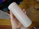 米家 保溫杯 316不銹鋼水杯 男女士杯子 大容量茶杯便攜 350ml粉色 曬單實拍圖