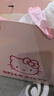 凱蒂貓（hellokitty）正品菱格鏈條小方包通勤休閑百搭手提女包包高級感輕奢單肩斜挎包 輕氧之夏清風(fēng) 曬單實(shí)拍圖