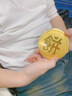 中國(guó)黃金（CHINA GOLD）黃金大餅1g克足金畫(huà)大餅金片擺件紀(jì)念日生日禮物送女朋友老婆生日 足金黃金大餅-1g 曬單實(shí)拍圖