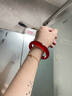 奧利絲“畫欄憑”紅玉髓紅瑪瑙招財手鐲女士款高冰透石英巖真玉手鐲子 “畫欄憑”玉手鐲 58mm-59mm(贈玉石吊墜+高端禮盒) 曬單實拍圖