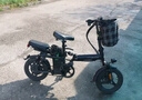 綠源電動自行車新國標(biāo)代駕折疊電動車超長續(xù)航鋁合金鋰電池助力電瓶車 航空版-15A-純電45公里 曬單實拍圖
